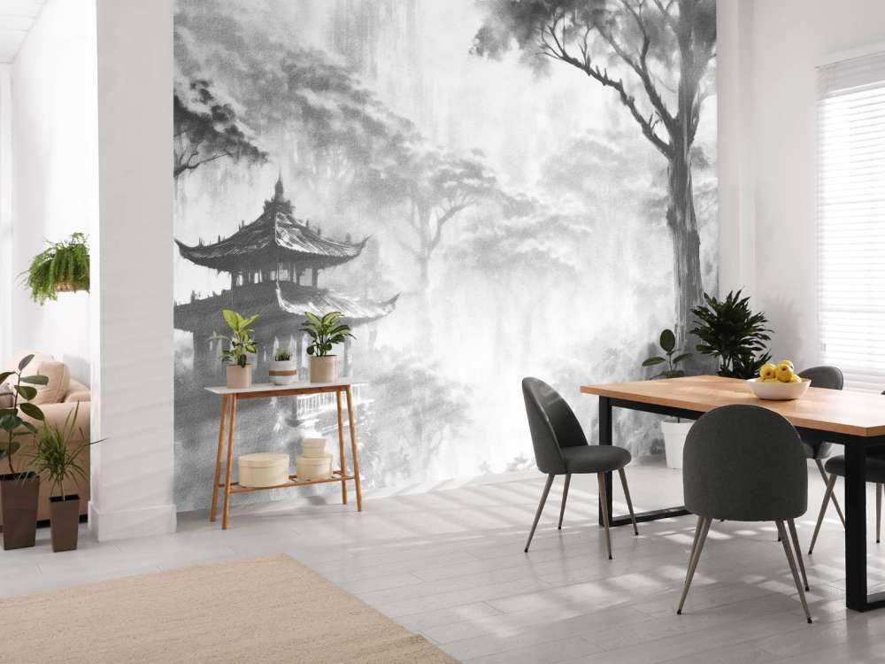 Pavillon Oriental Brumeux
