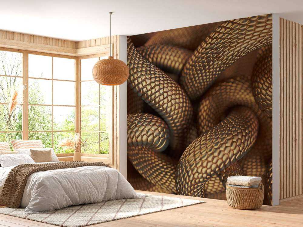 Serpents en bronze