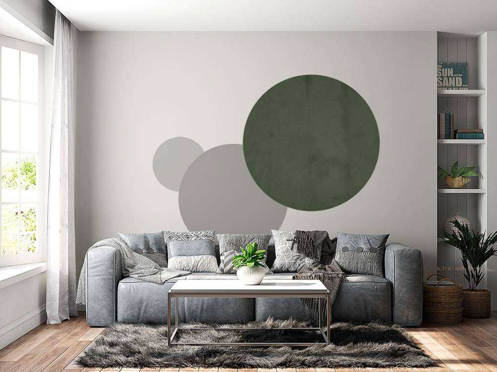 Béton vert olive