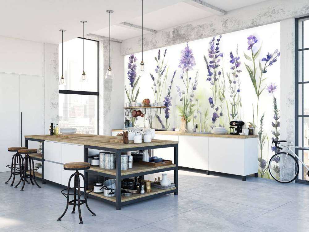 Lavande Clair Seamless Lilas Pâle