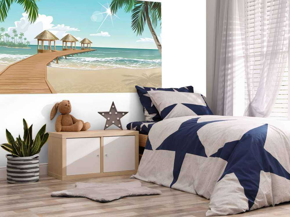Plage d'été