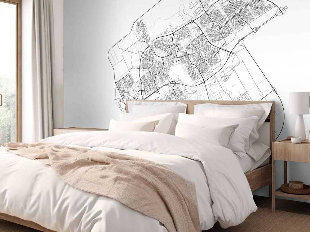 Plan d'étage d'Almere, blanc