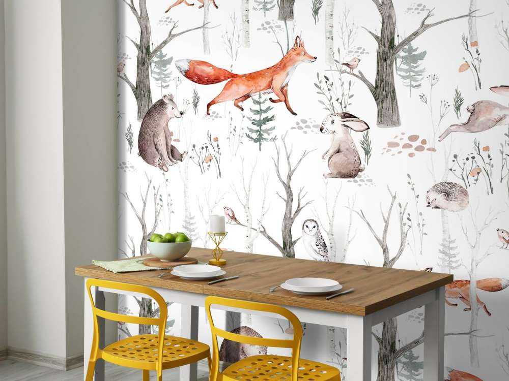Murmures de la forêt Aquarelle