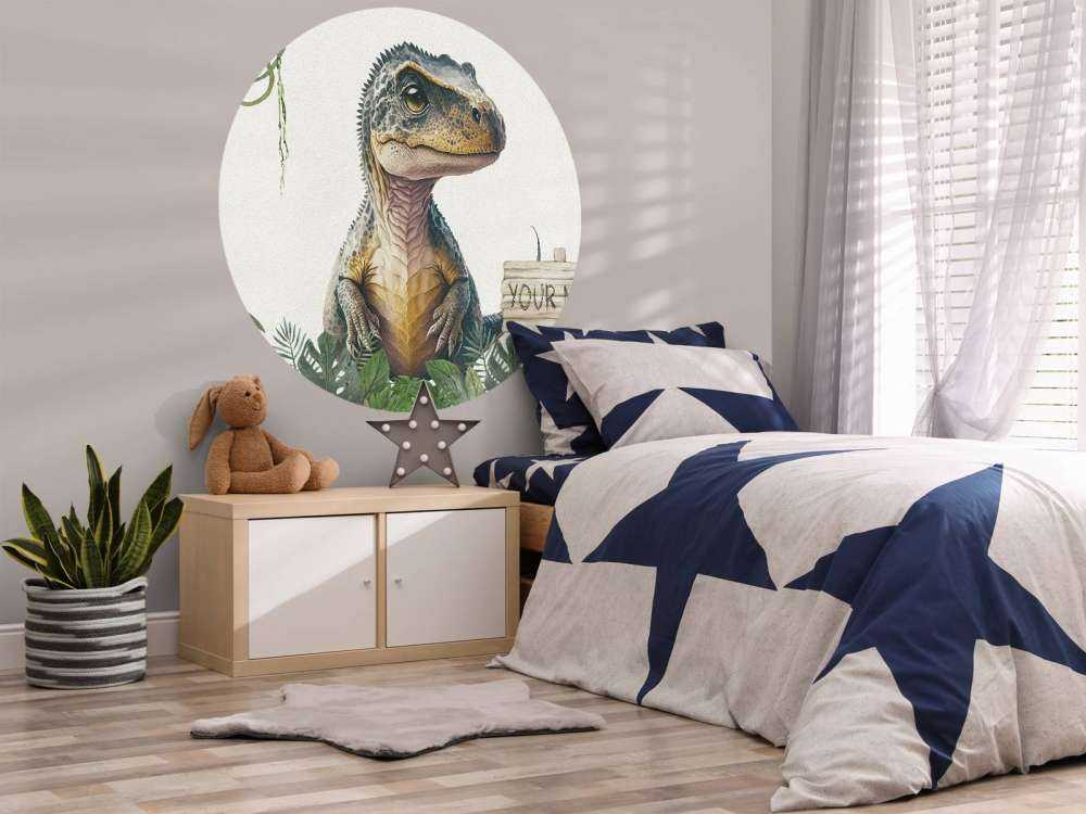 Bébé T-rex dans la jungle