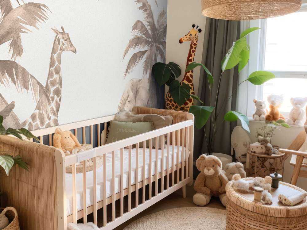 Divers animaux de la jungle en taupe