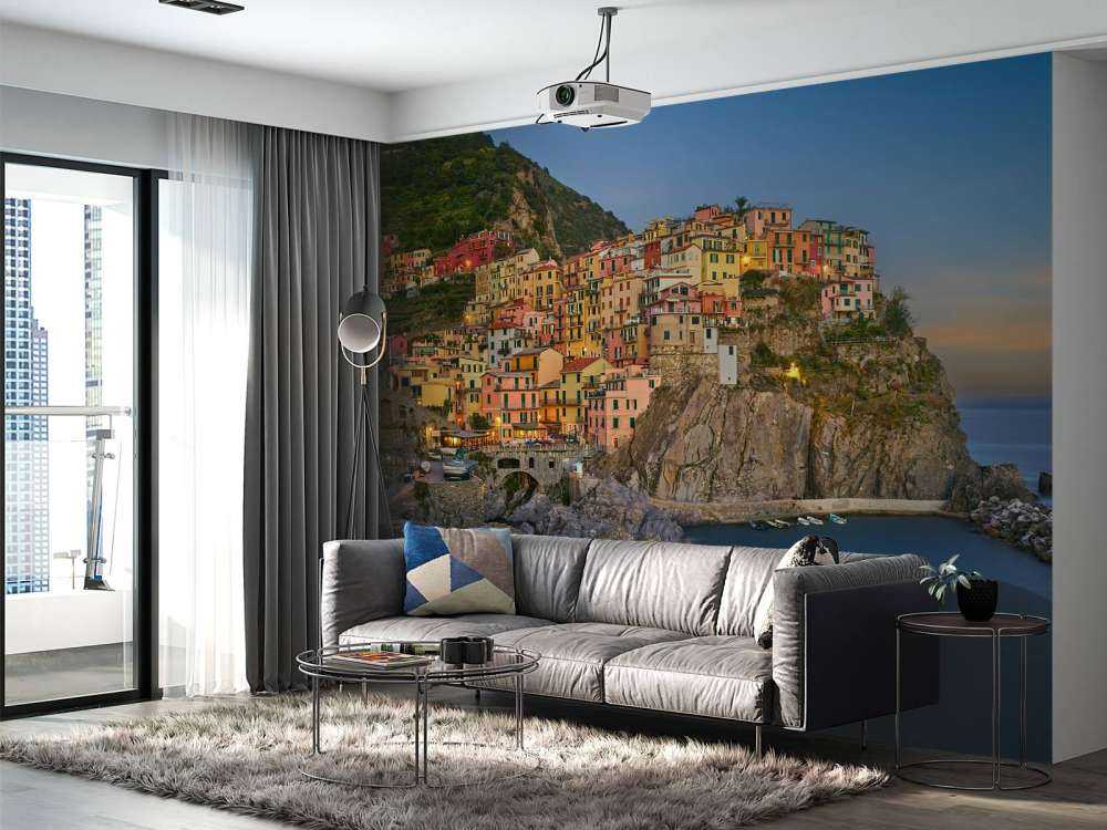 Maisons colorées en Italie