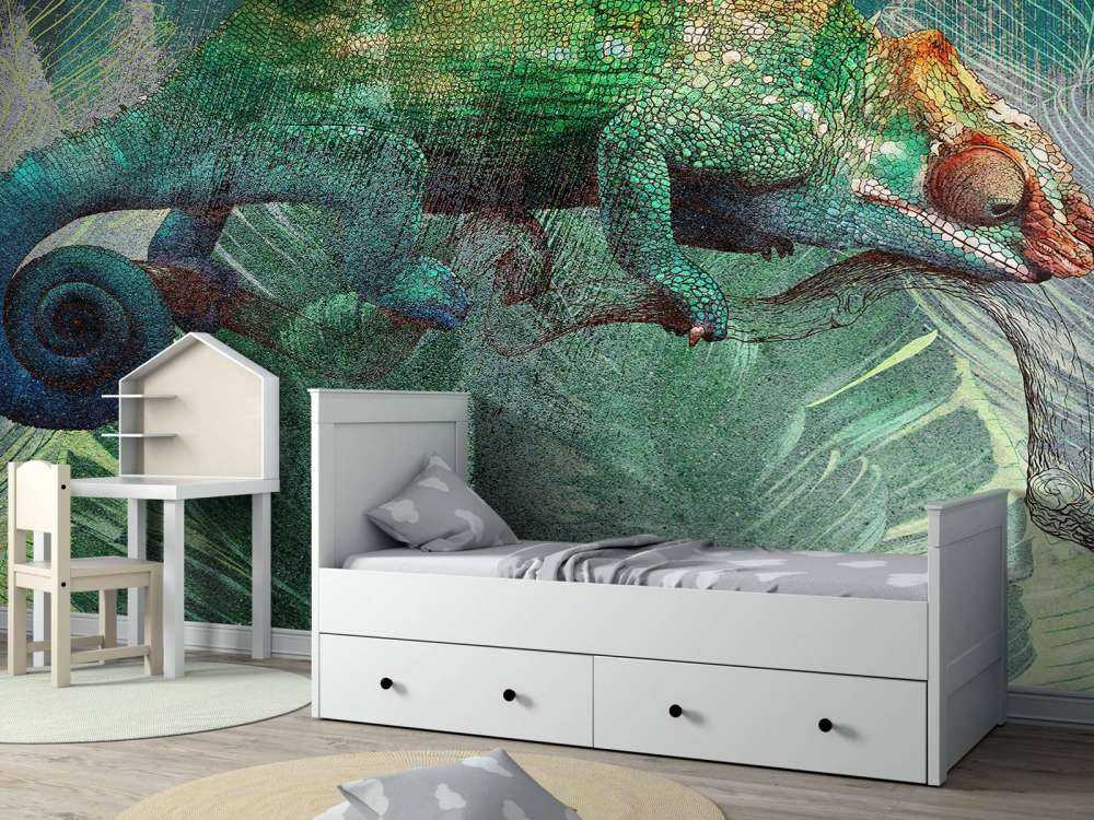 Caméléon caché