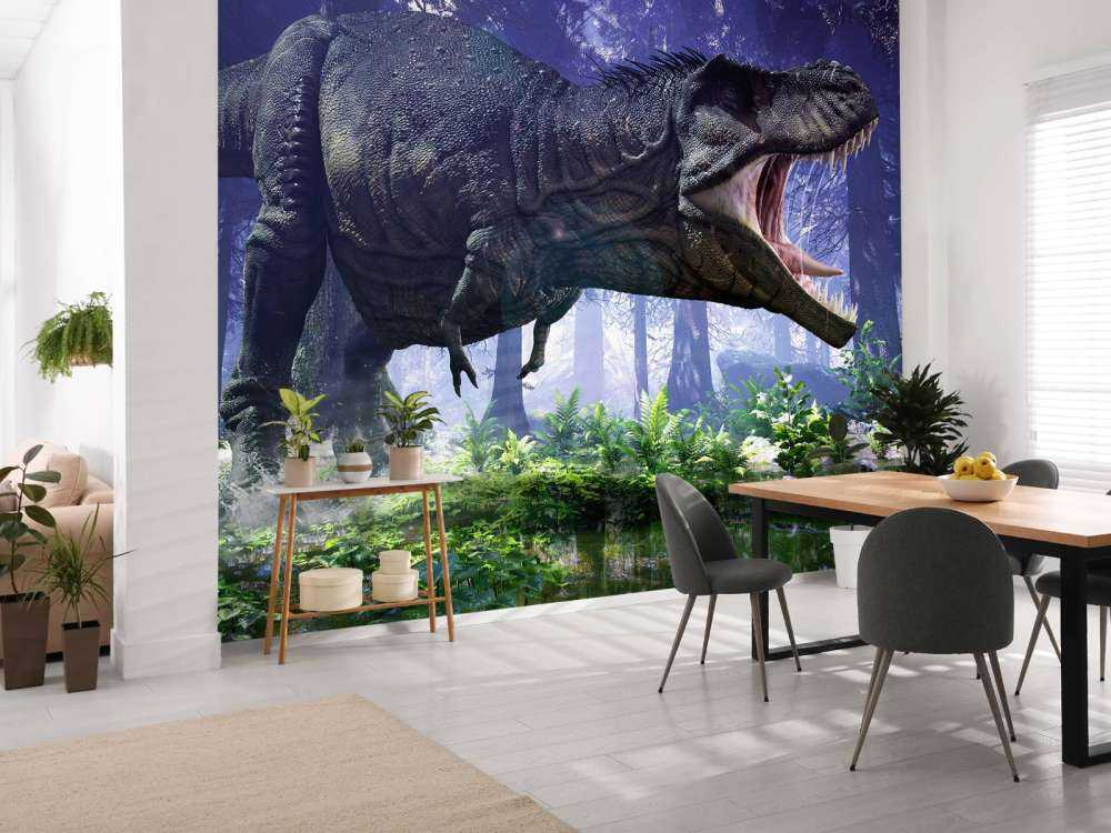 Tyrannosaurus Rex au lac