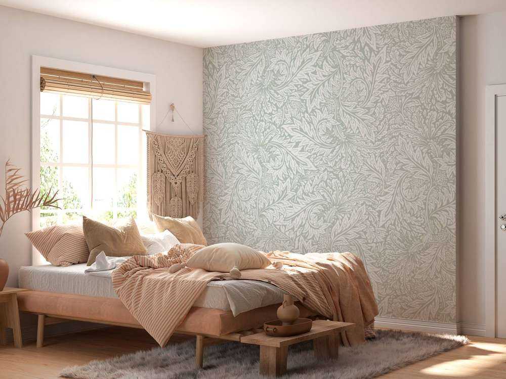Morris Florals & Leaves - vert sauge