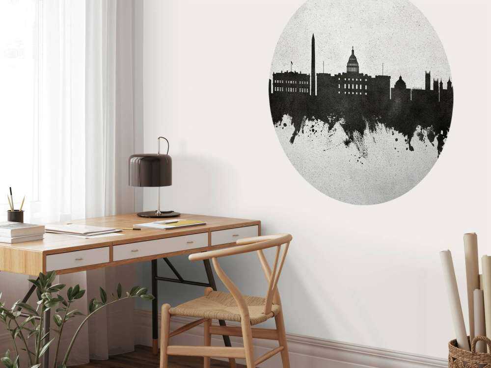 Aquarelle skyline, Washington