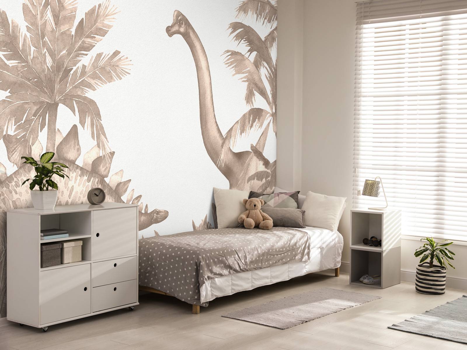 Dinosaures en taupe
