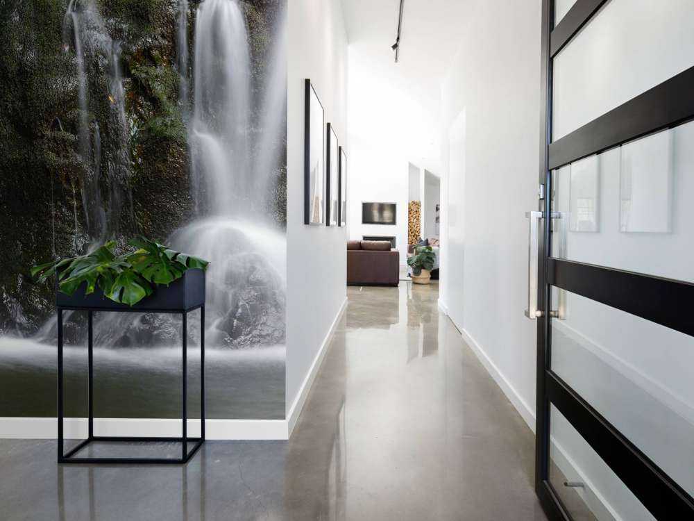 Chute d'eau double