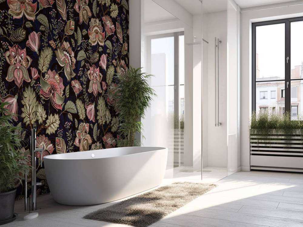 Motif de fleur