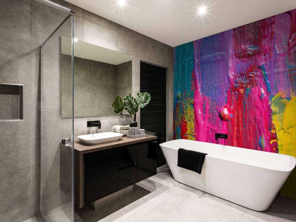 Peinture colorée
