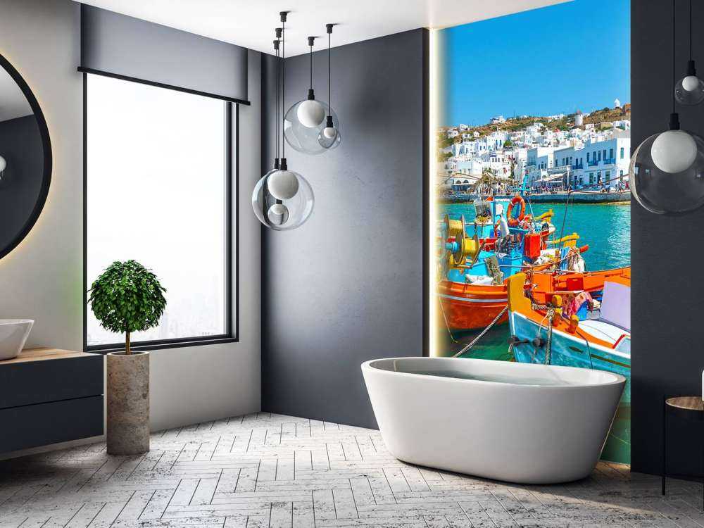 Bateaux de couleur