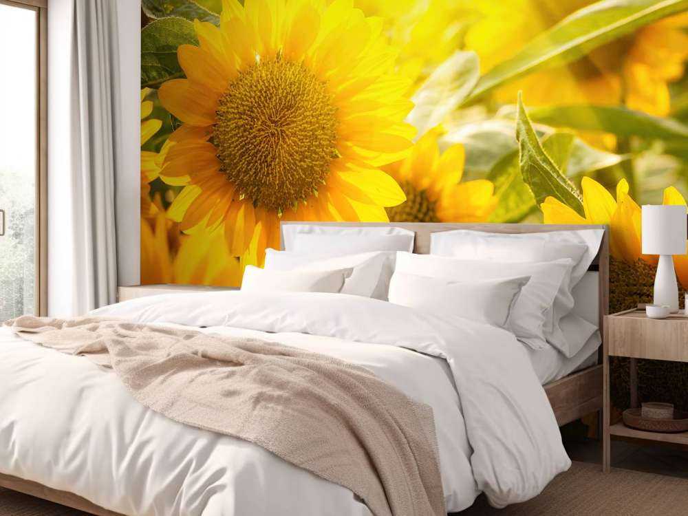 Les tournesols et le soleil