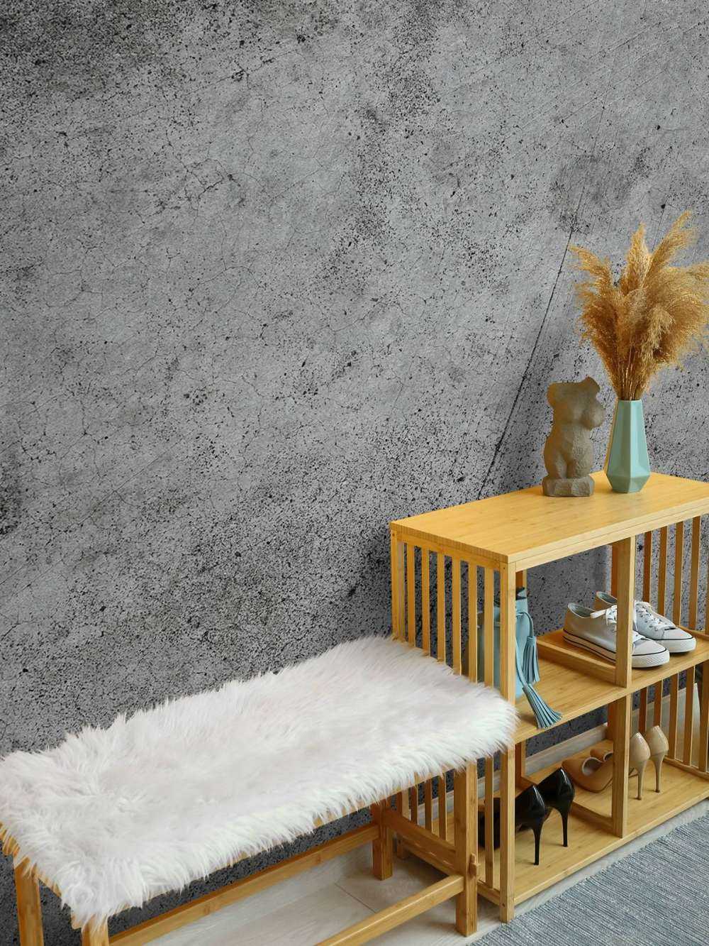 Gros mur gris
