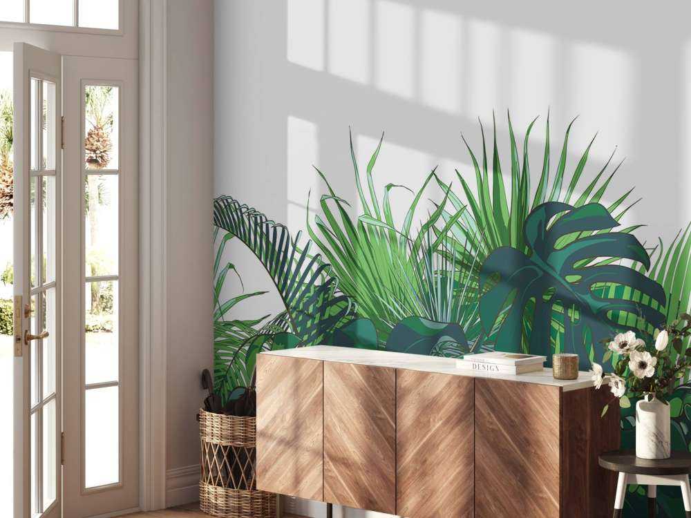 Palmiers tropicaux