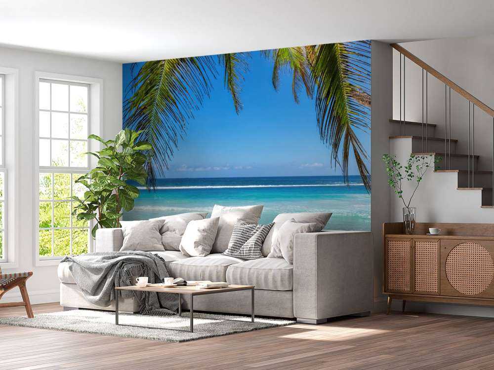 Plage au bord de mer