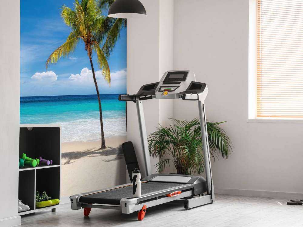 Plage de sable tropicale