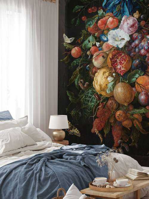 Festin de fruits et de fleurs