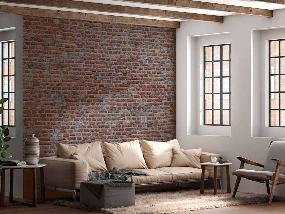 Mur restauré