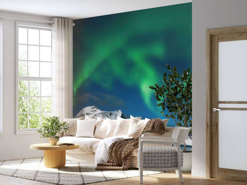 Aurores boréales en Norvège