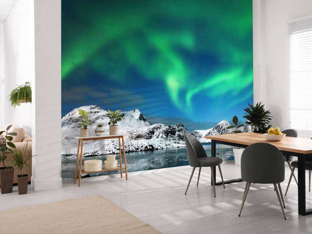 Aurores boréales en Norvège