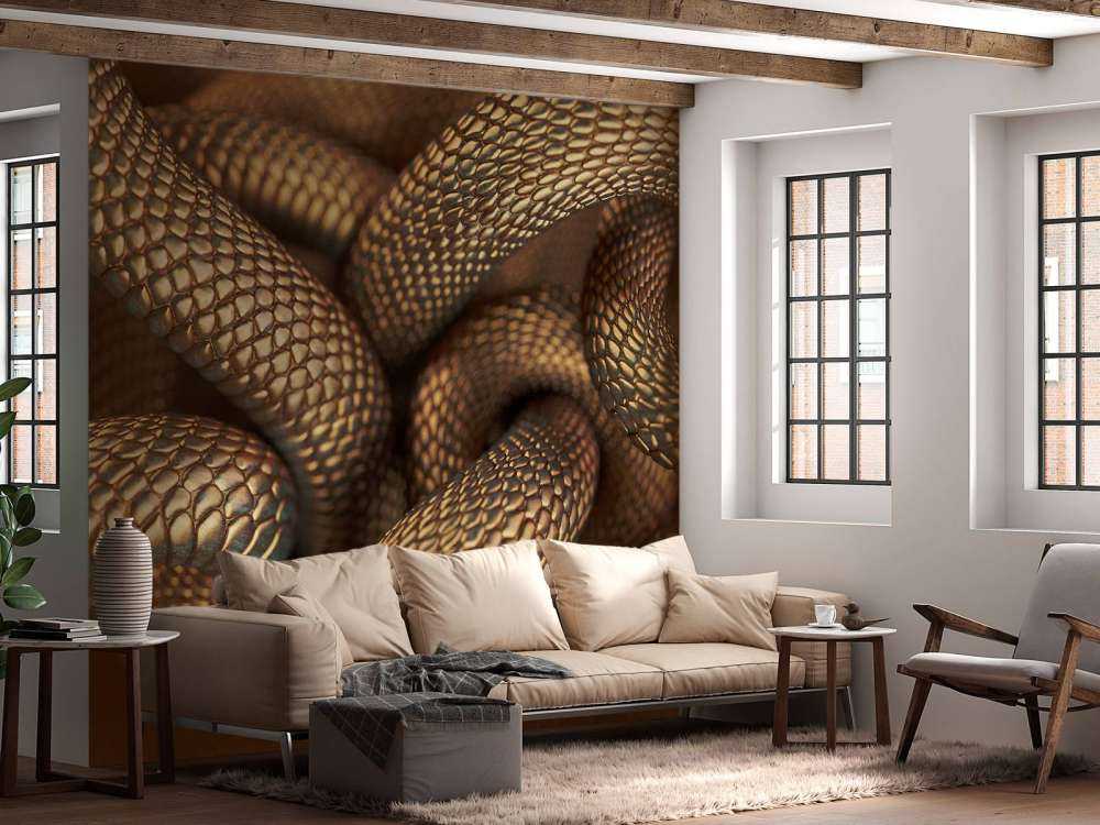 Serpents en bronze
