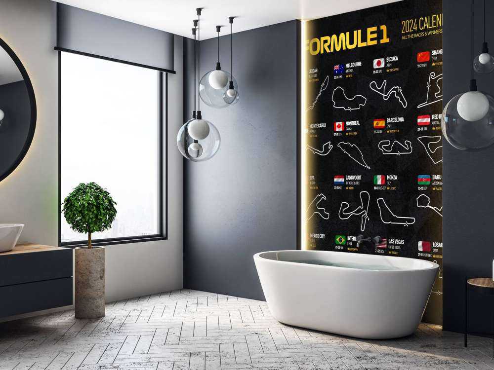 Formule 1 2024 - Carte des gagnants