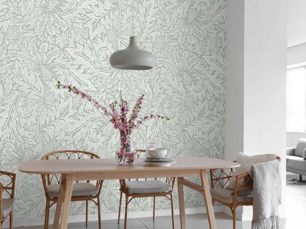 Morris Florals & Leaves - vert sauge
