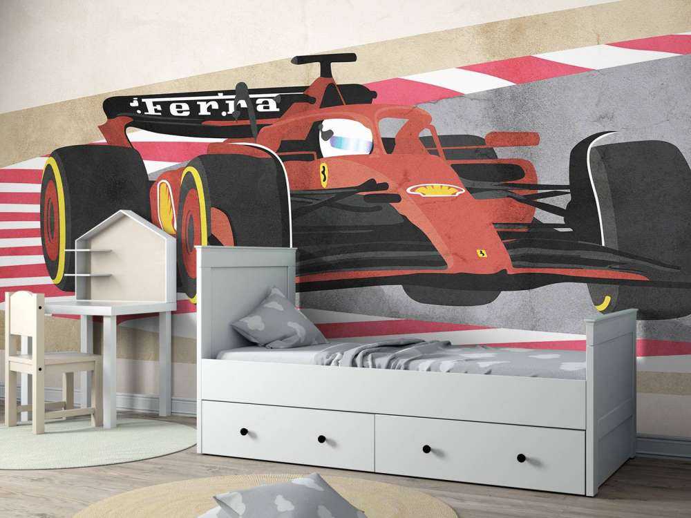 Voiture de course Ferrari