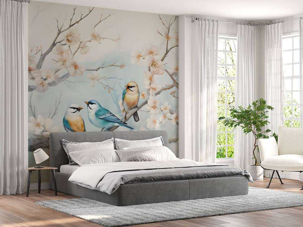 Flottement des fleurs Symphonie printanière