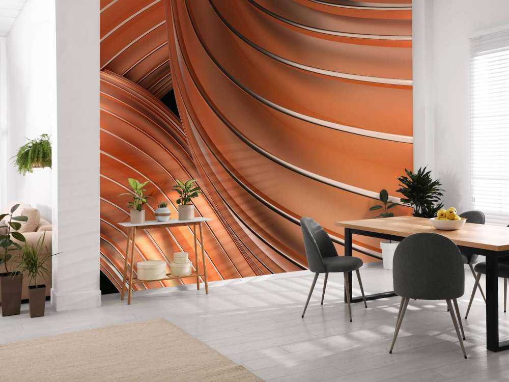 Fond doré 3d