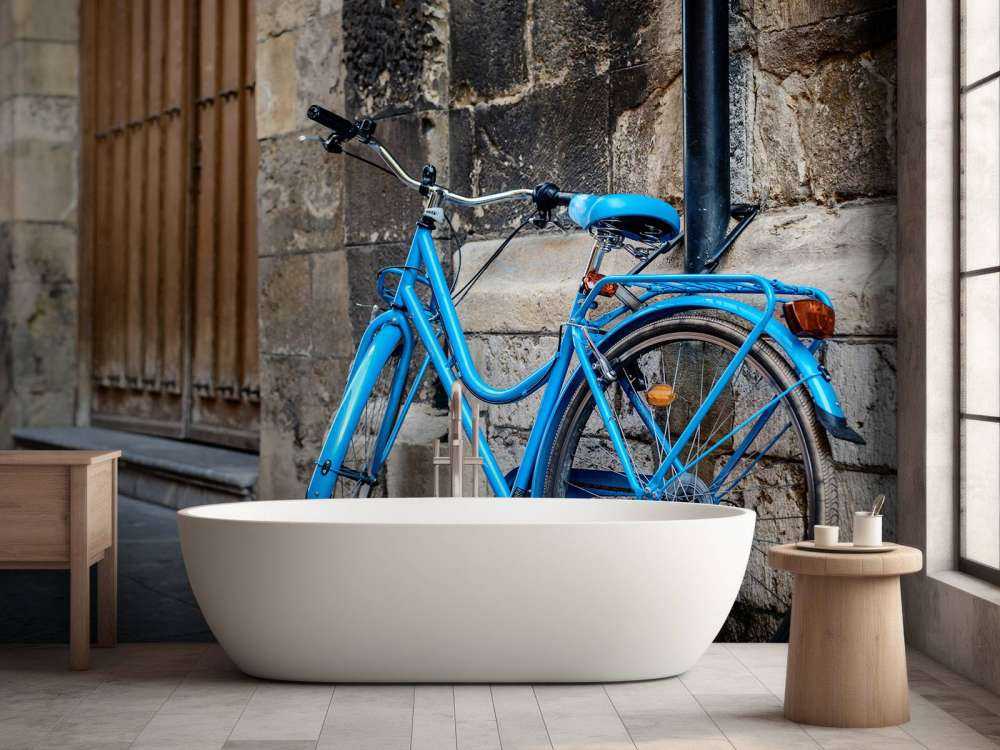 Vélo bleu