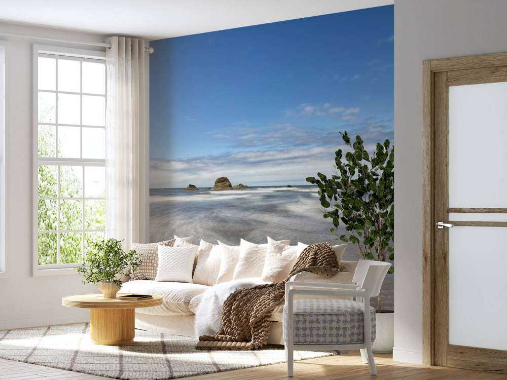 Plage avec rochers