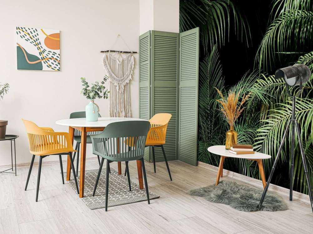 Plante à feuilles vertes
