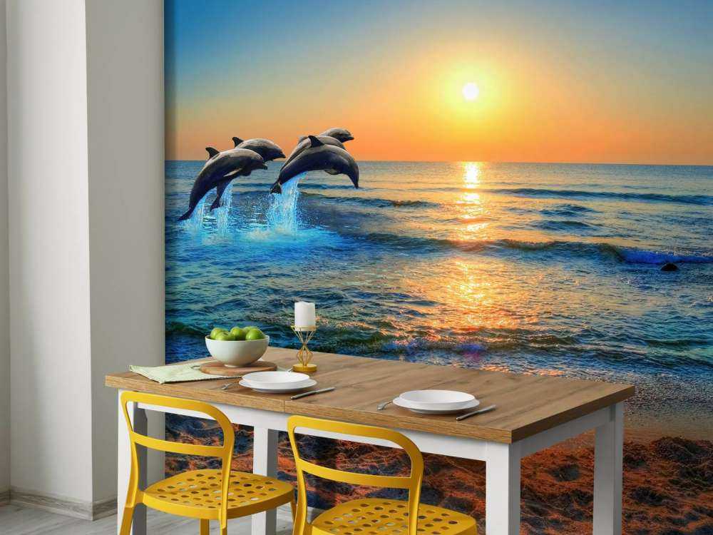 Bande de dauphins