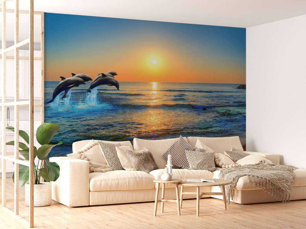 Bande de dauphins