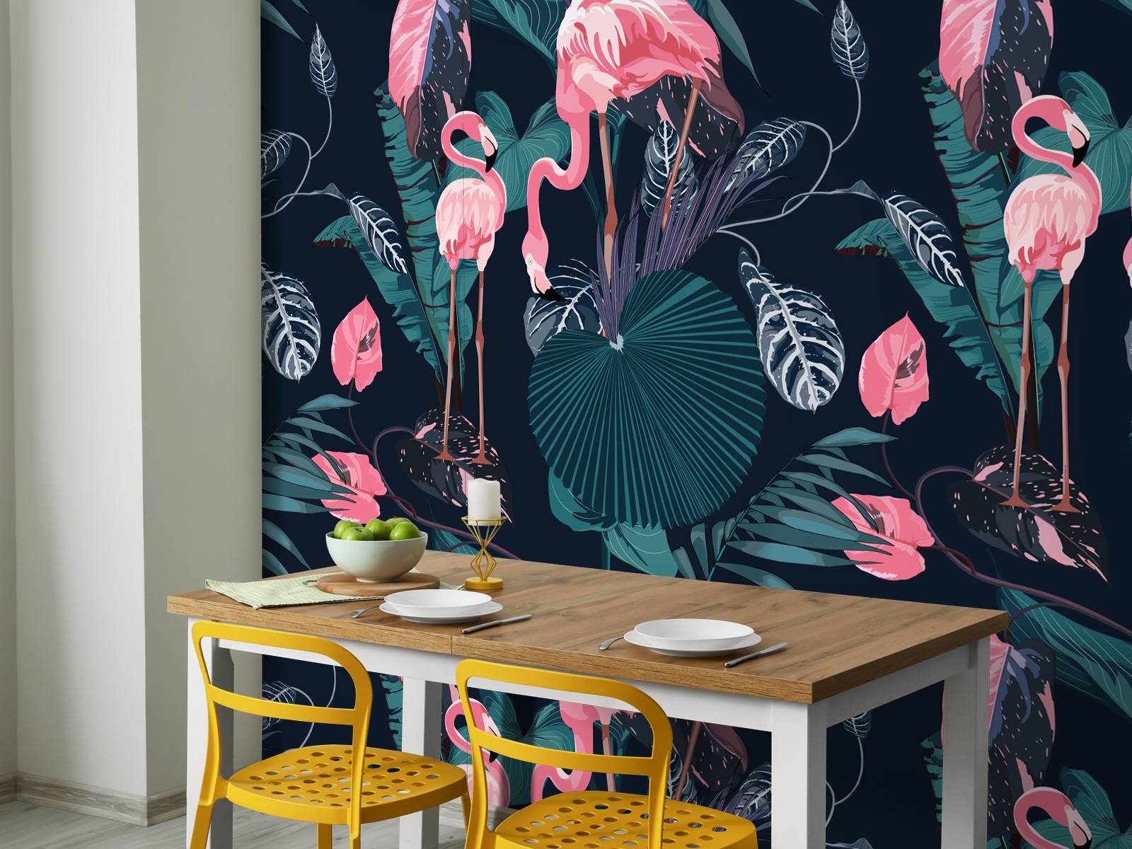Flamants roses sauvages