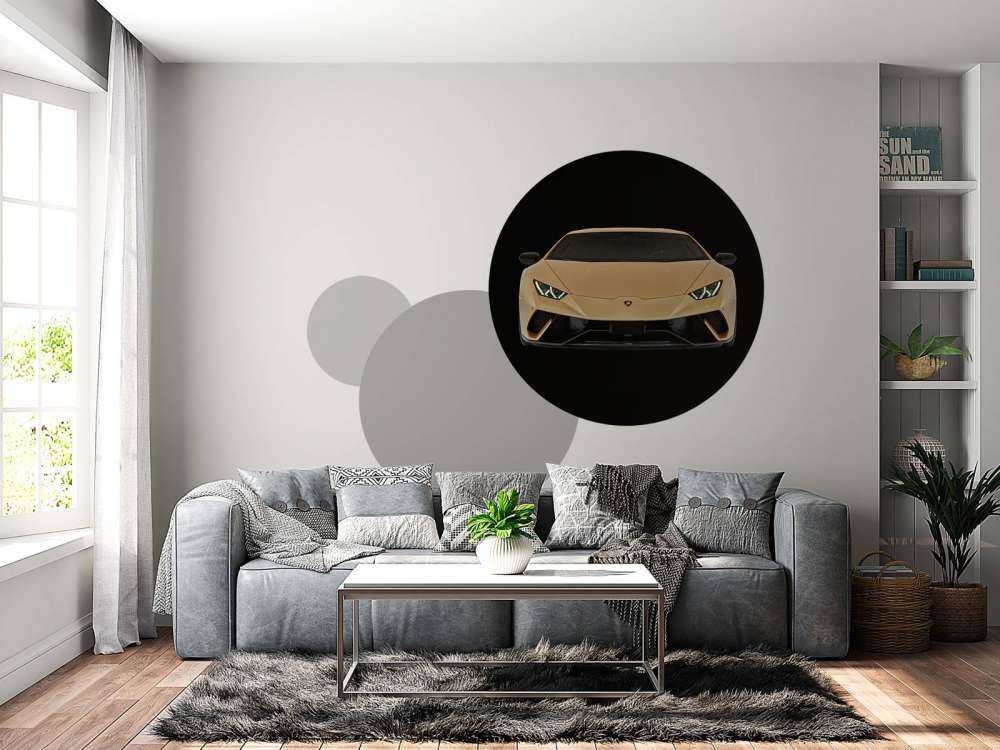 Lamborghini Huracán - Avant, noir