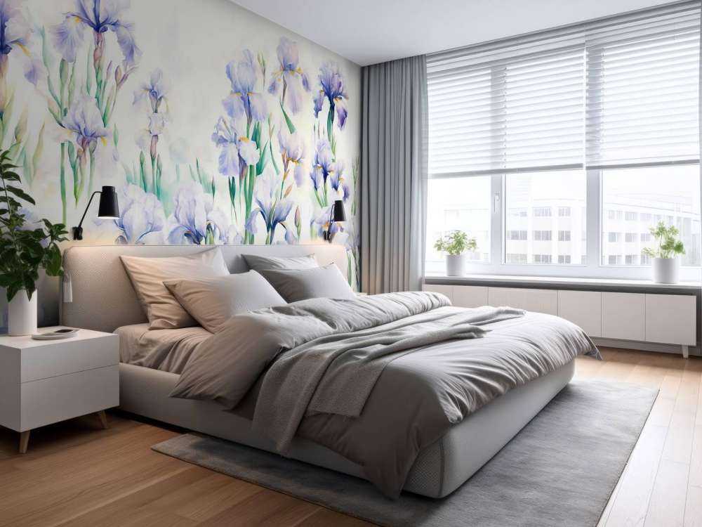 Iris dansent pastel sans couture