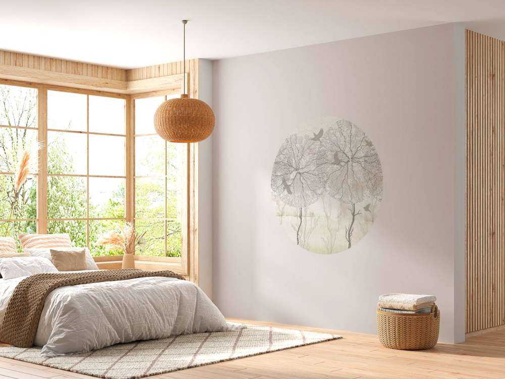 Graphic Trees - Sepia