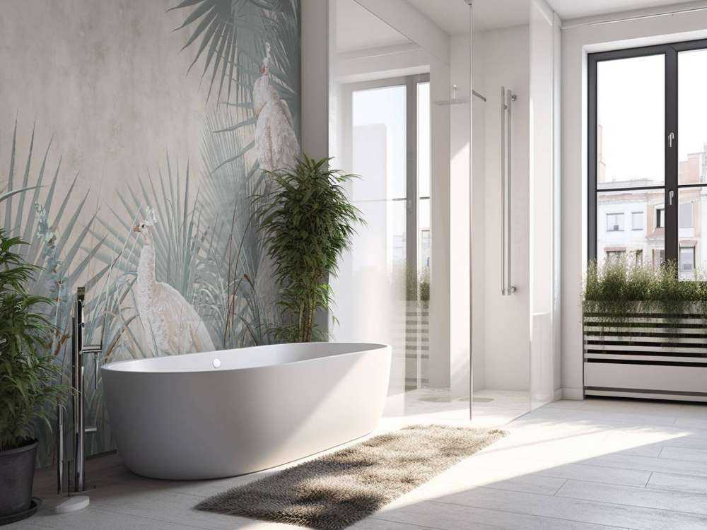 Élégance discrète du Paon