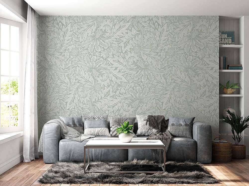Morris Florals & Leaves - vert sauge