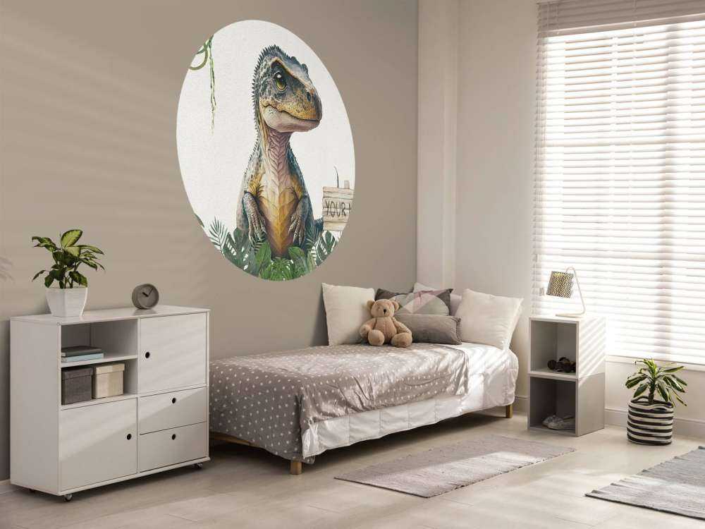 Bébé T-rex dans la jungle