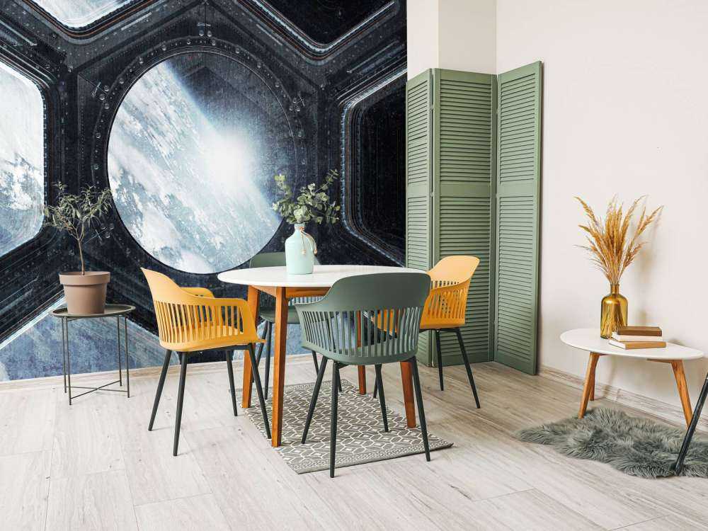 Vue de la terre