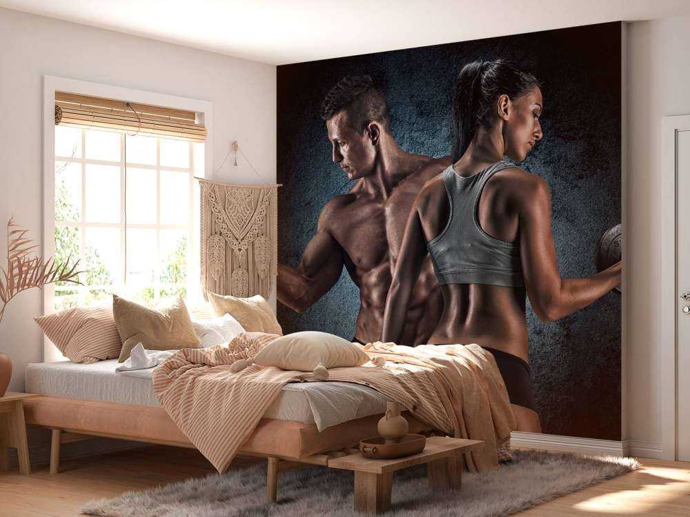 Couple athlétique