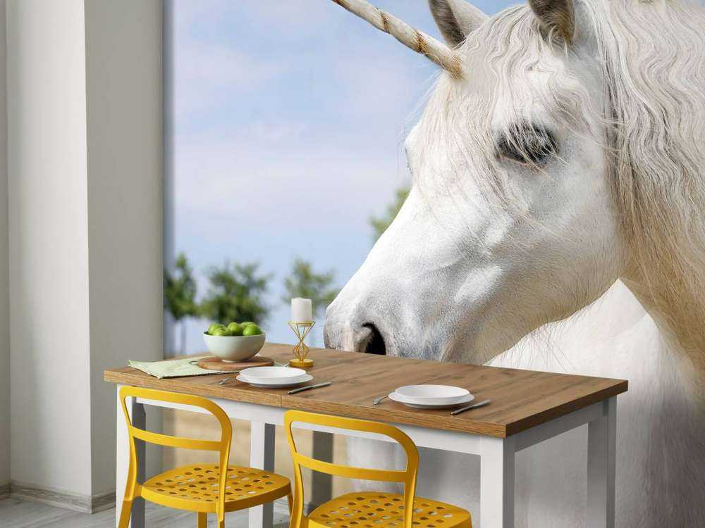 Licorne blanche