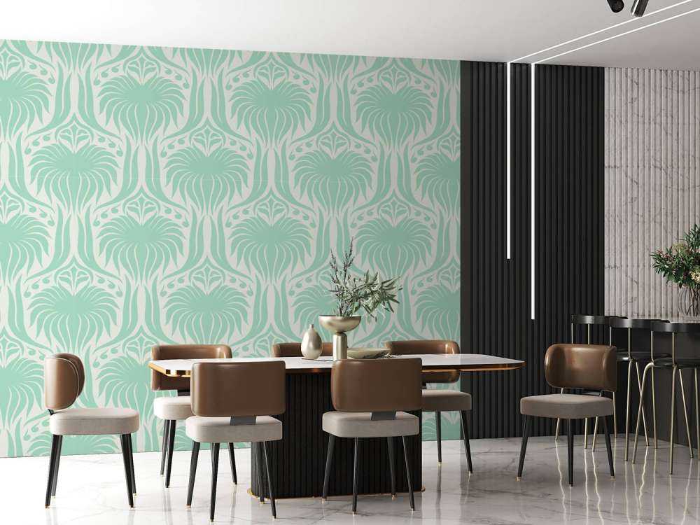 Motif Oasis verte